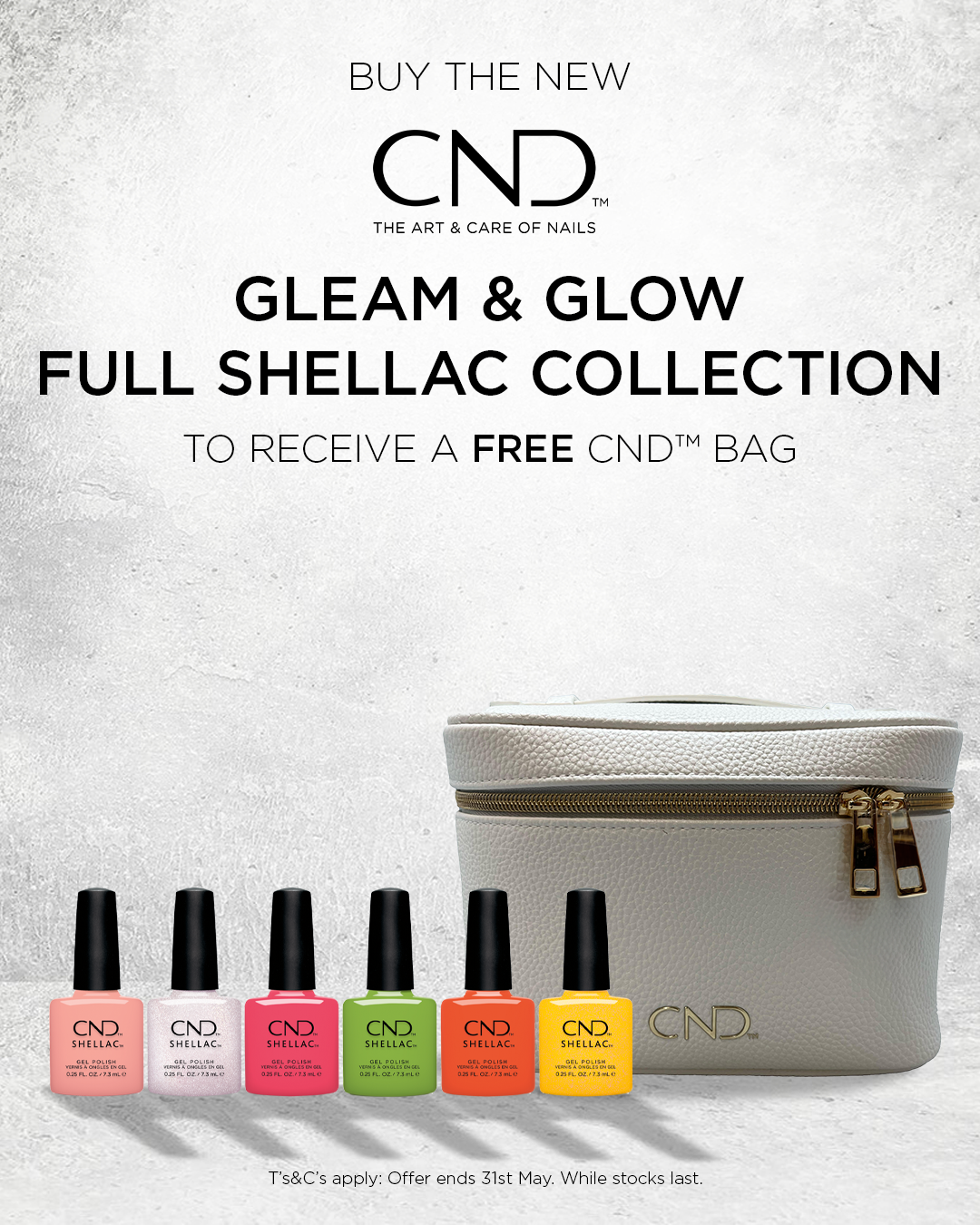 free gift with cnd summer collection 