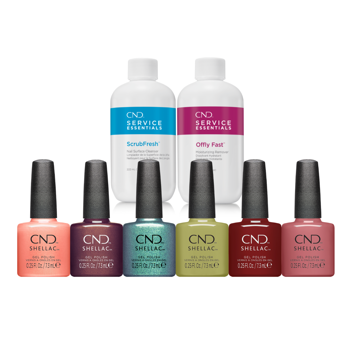 Free gift with purchase full shellac autumn dynamic duality collection