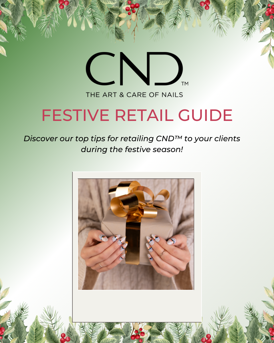 CND festive retail ideas for salons