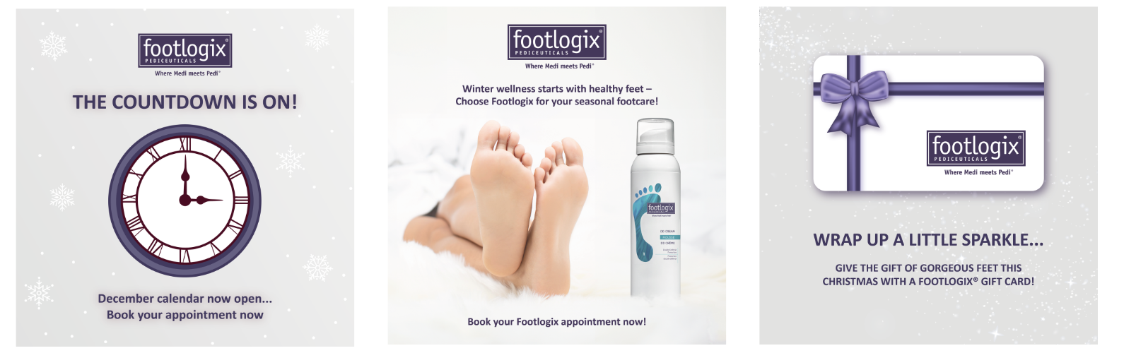 Footlogix Festive Salon Graphics